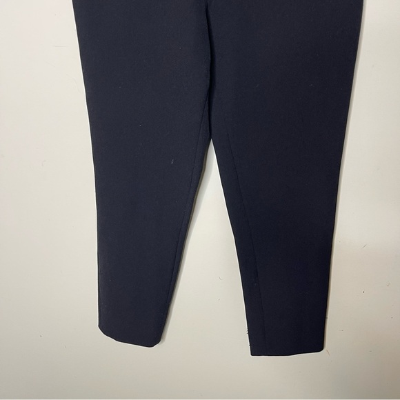 SAFIYAA Goldie stretch-crepe ankle crop straight-leg pants sz 42 US 10 - Picture 5 of 9